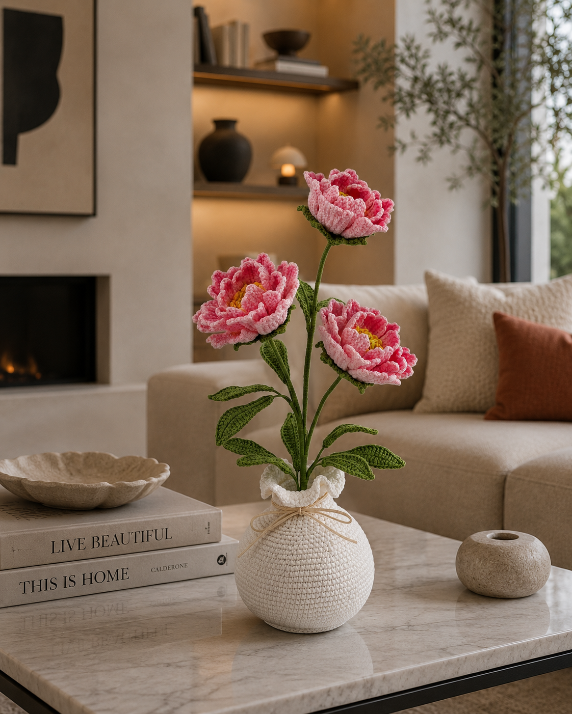 Looking for a Low-Maintenance Gift? Crochet Flowers Are the Answer