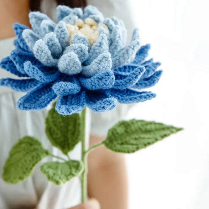 Handmade Crocheted Dahlia
