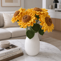 Handmade Crocheted Sunflower
