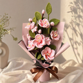 Handmade Sakura Crochet Flower Bouquet