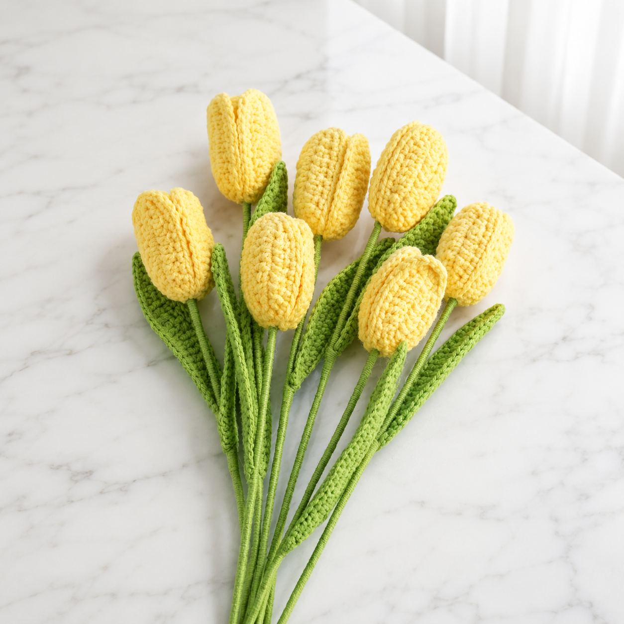 Handmade Crocheted Tulips