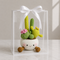 Handmade Crochet Cute Cactus Decor Desk & Nursery Plants Joy Blooms London