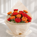 Handmade Crocheted Rose Bouquet - 20pc Bouquet Joy Blooms London
