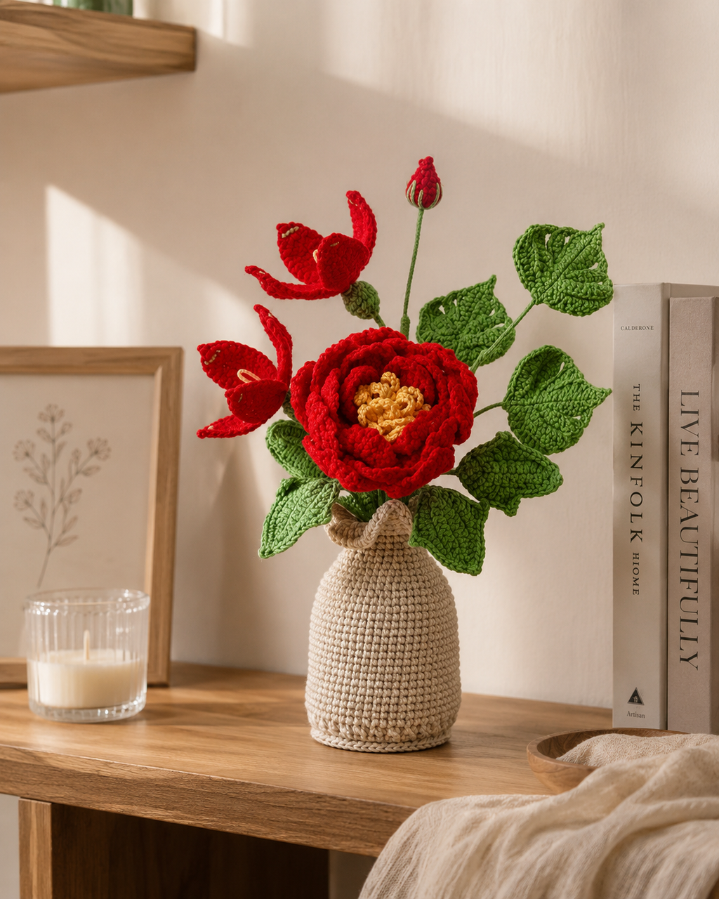 Handmade Crocheted Sunflower 🌻 Joy Blooms London